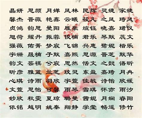 名字有6個字|六字名字(精选600个)